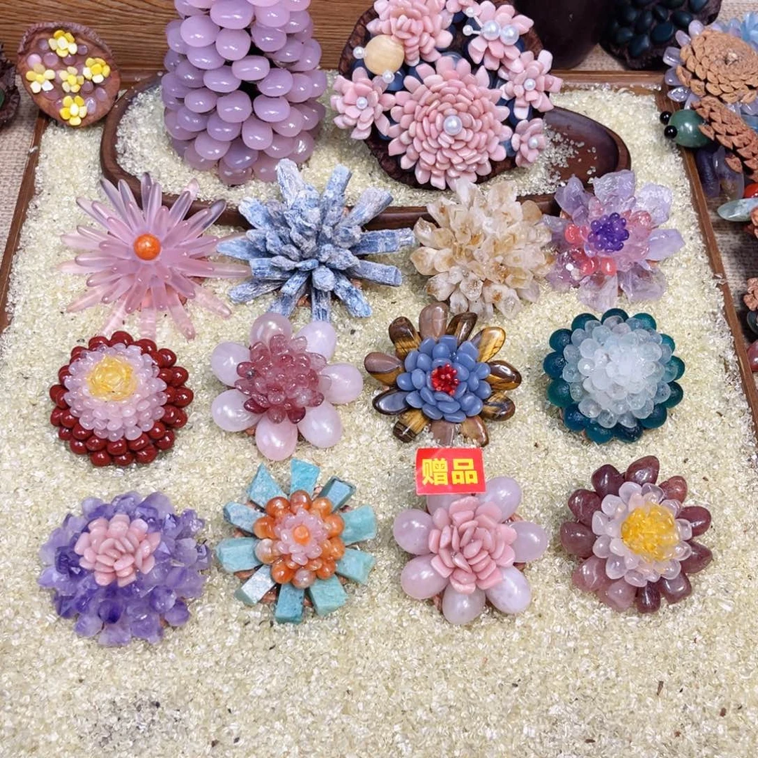 阿***活松塔干花摆件永生花