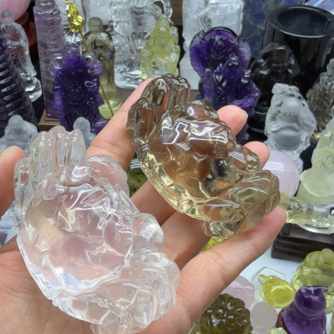孤***海珠宝半成品未镶嵌水晶