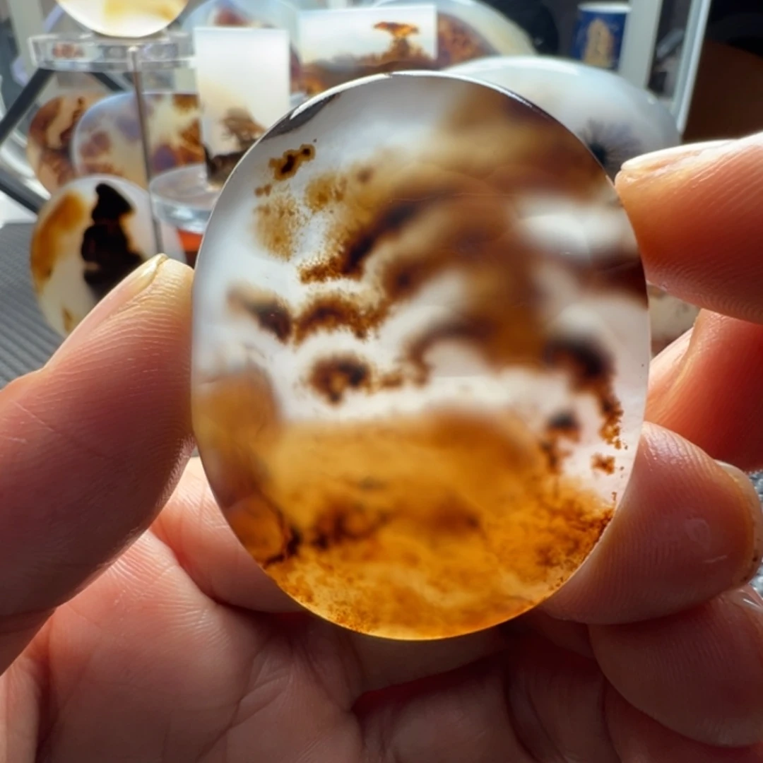 未镶嵌玛瑙/玉髓珠宝奇石