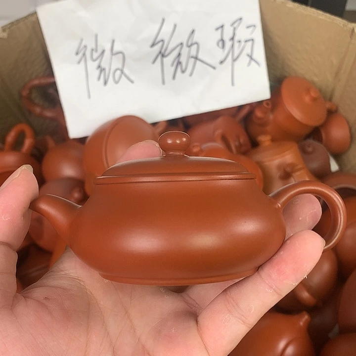 原矿朱泥茶壶茶具家用130