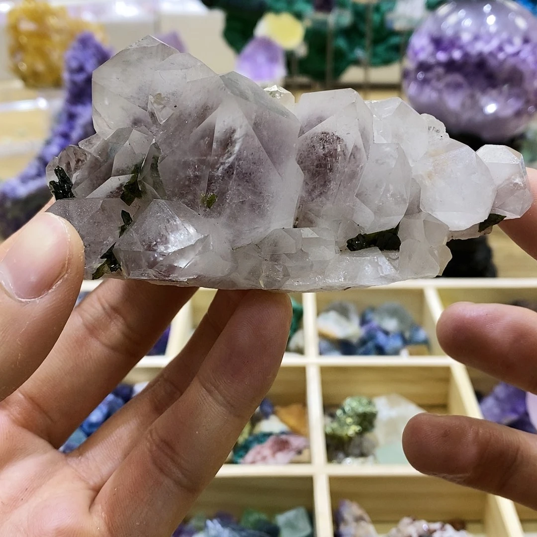 紫晶水晶水晶水晶水晶未镶嵌灵*