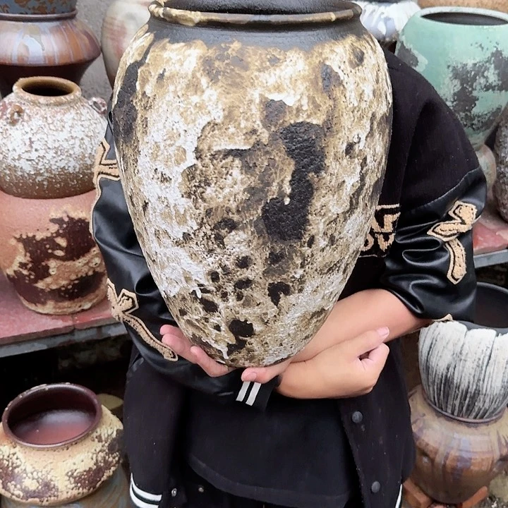 紫砂花盆高度36口径18