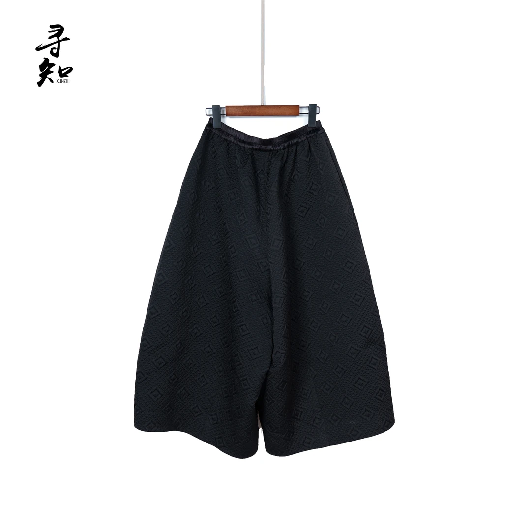 寻知·朱总原创设计XZK258J劲垂廓影裤子