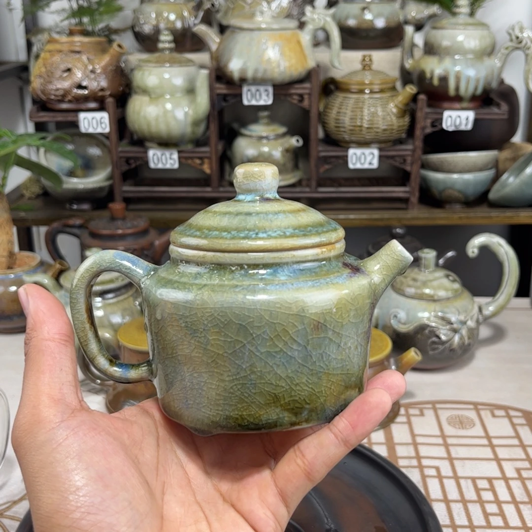 微瑕福利，白泥柴烧德钟