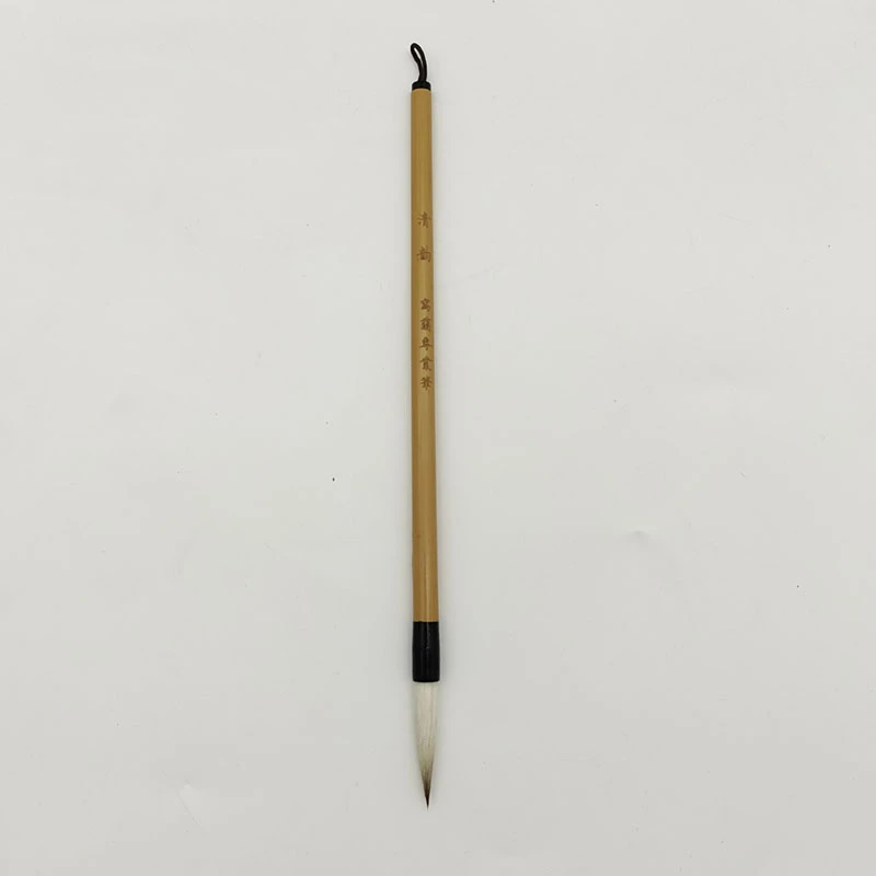 【简墨专属】清韵 国画兰花专用毛笔 兼毫中楷行草书毛笔中号长锋笔