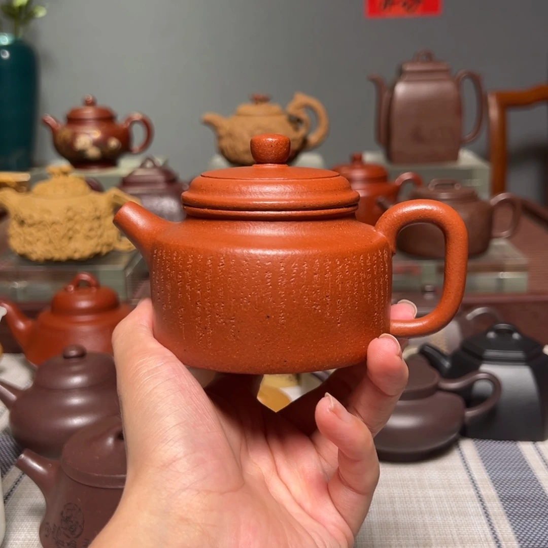 茶壶紫砂全手工降坡泥德钟200cc