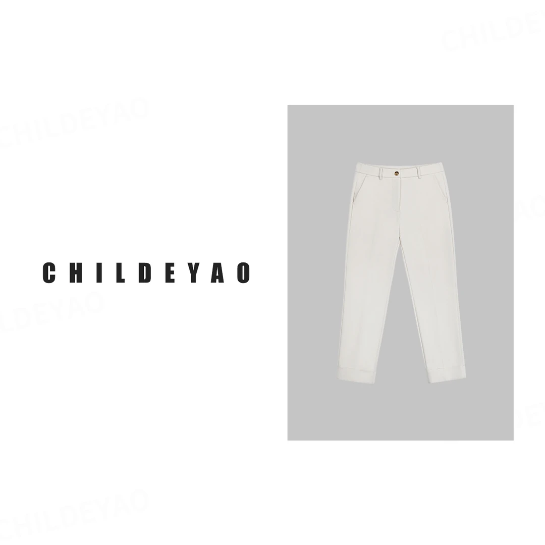 【婉婉专属】『知性女人』 舒适户外设计师运动通勤百搭休闲裤 A4095