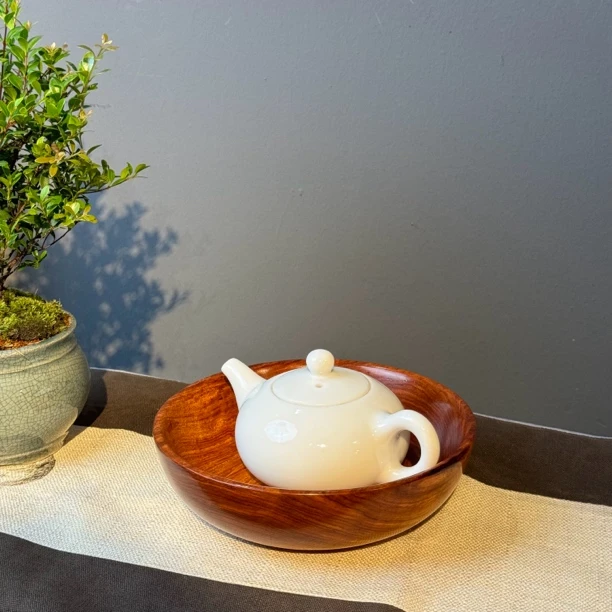 国标红木缅甸花梨温茶器