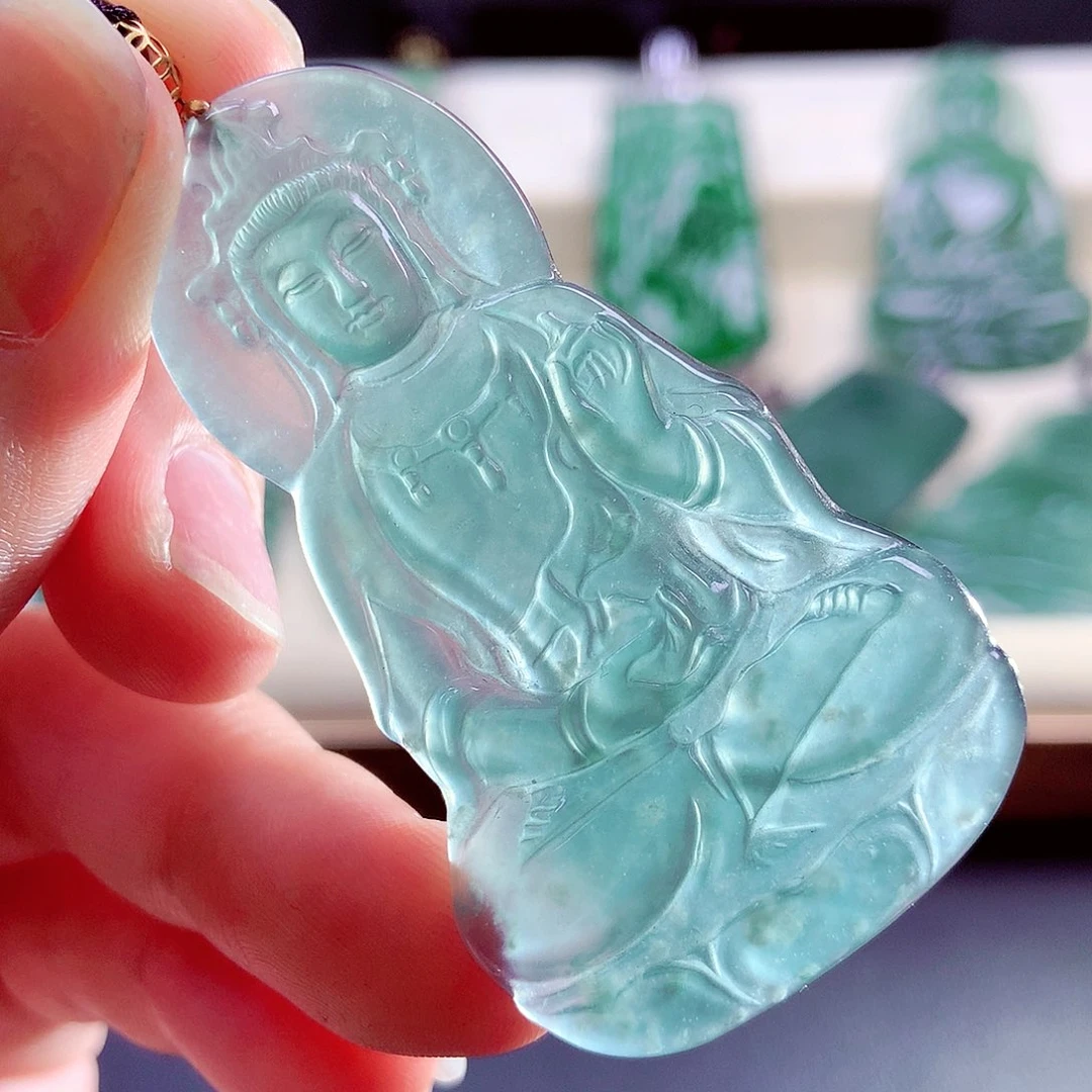 【闪购商品】颈饰未镶嵌翡翠天然