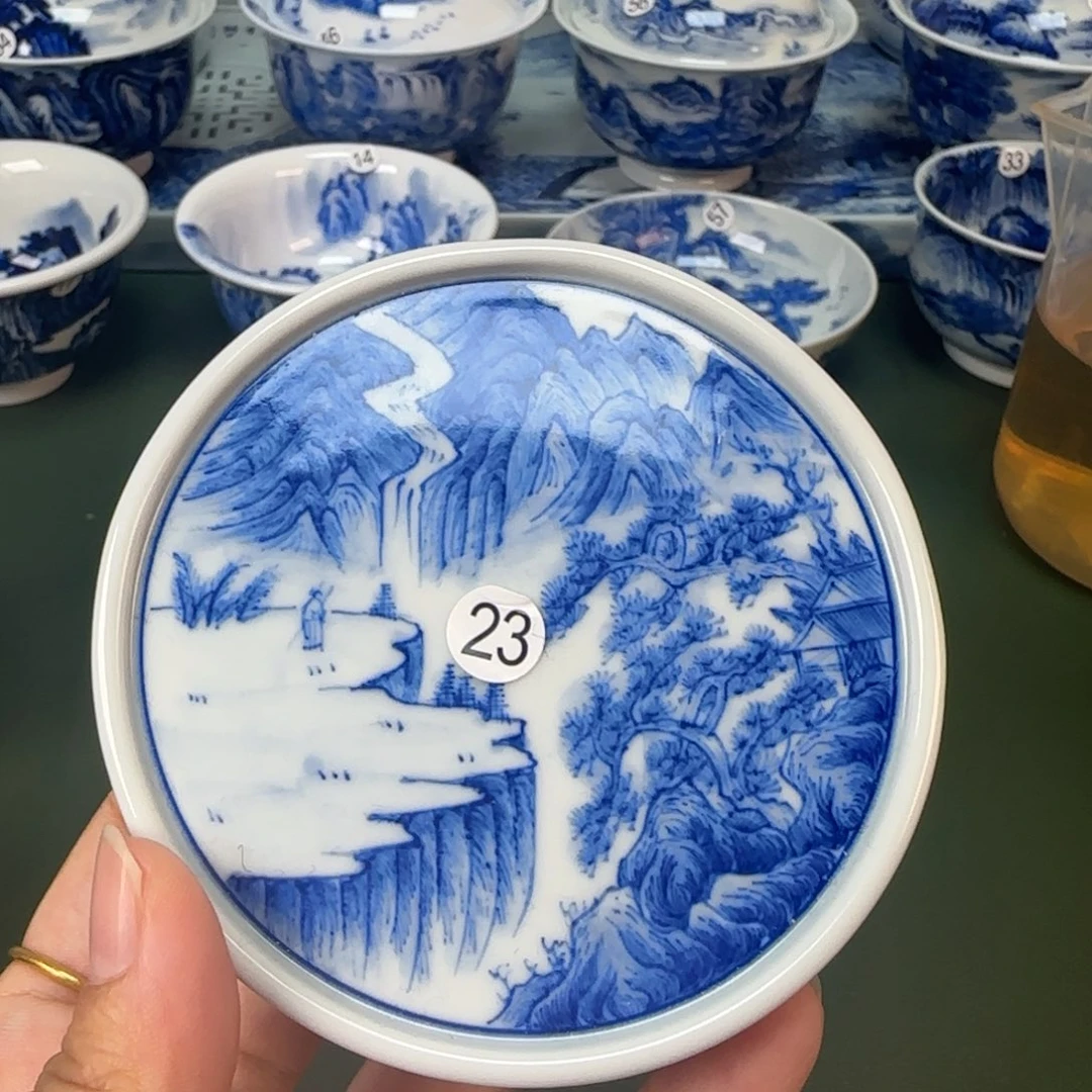 木木景德镇纯手工纯手绘茶具23