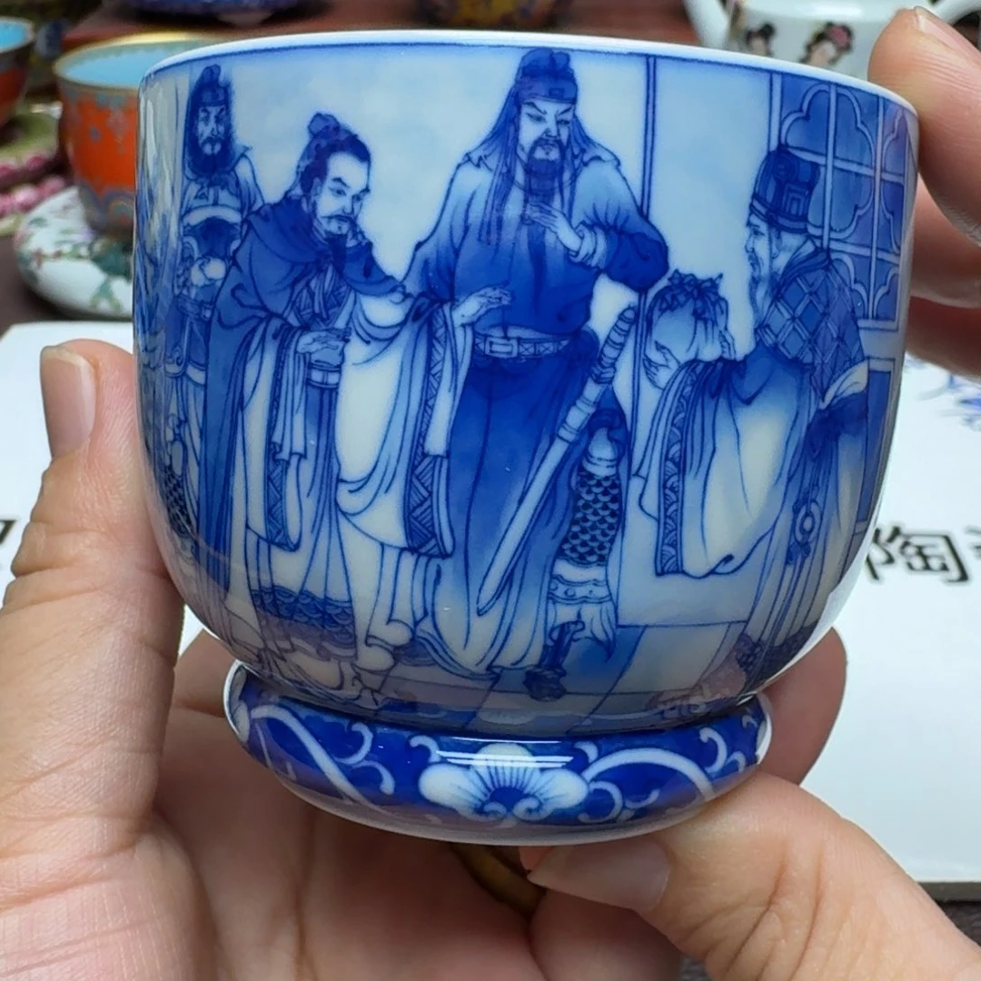 景德镇手工手绘展示