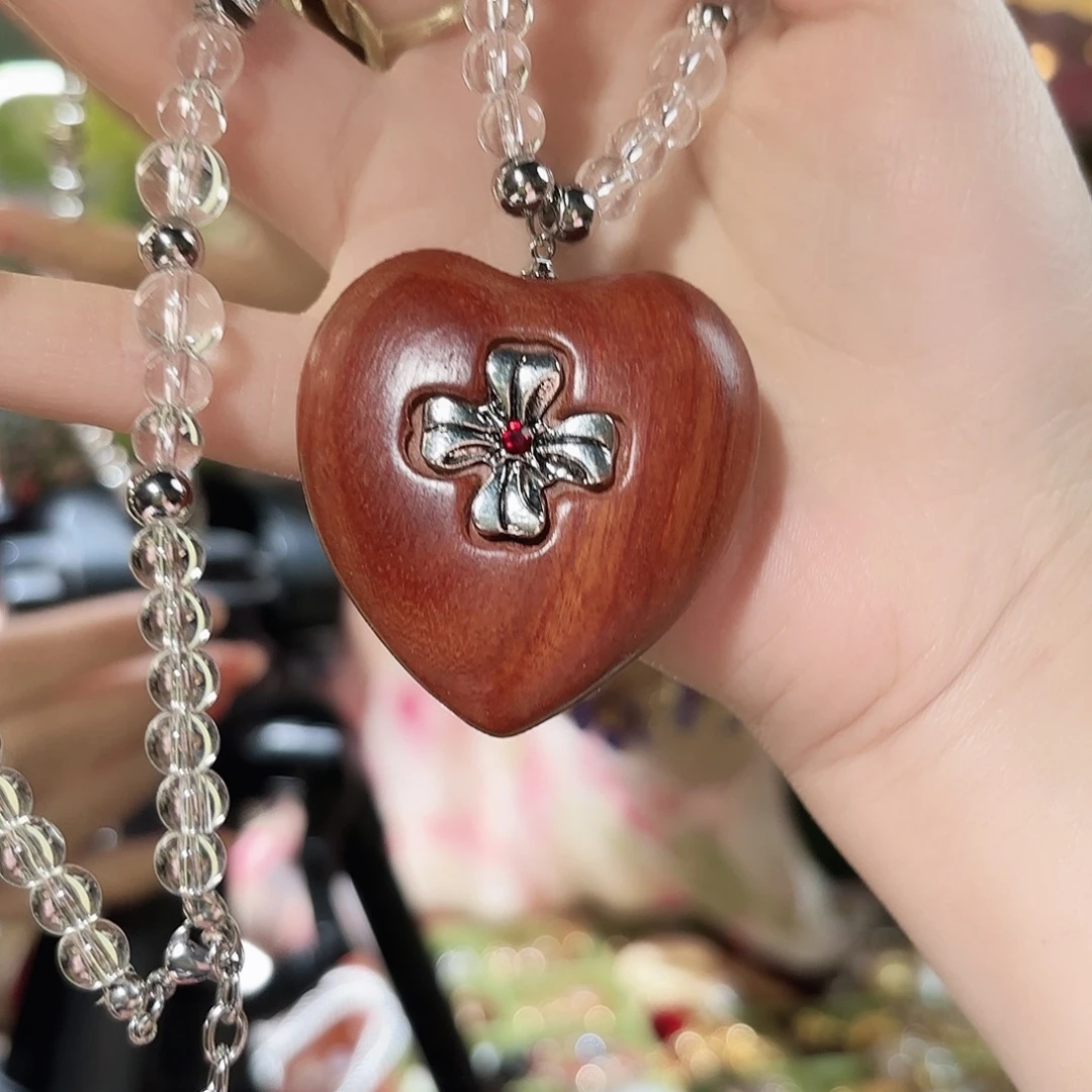 琉璃纯铜合金项链