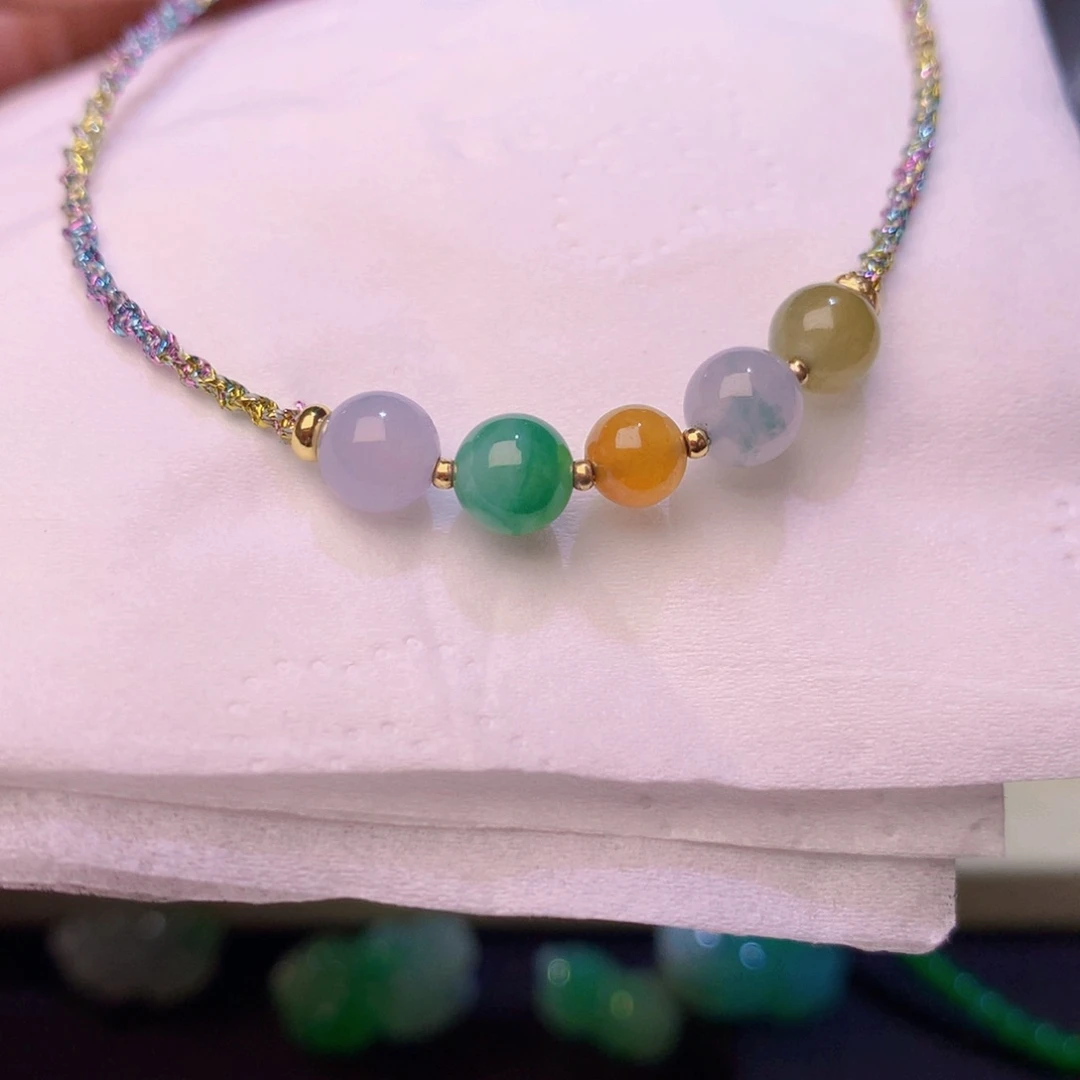 翡翠散珠翡翠珠子25