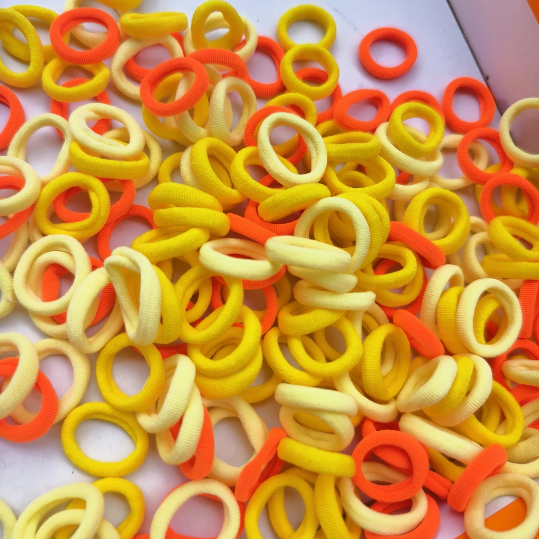 宝宝2-12岁发圈扎发毛巾圈不伤发弹性好女童小揪揪头绳