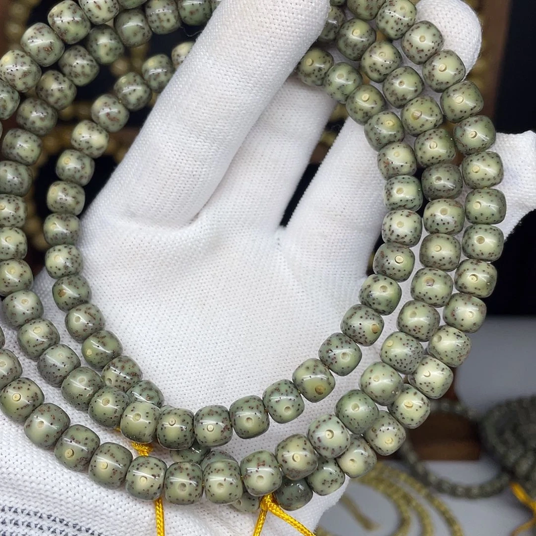 吊坠星月菩提8-7，月朗星细