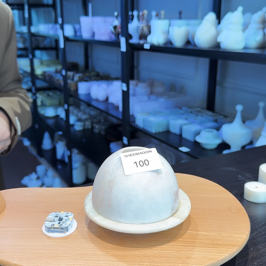 大理石100冰岛蓝灯罩