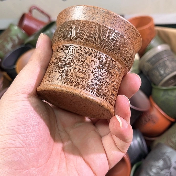 茶杯紫砂全手工紫砂主任杯