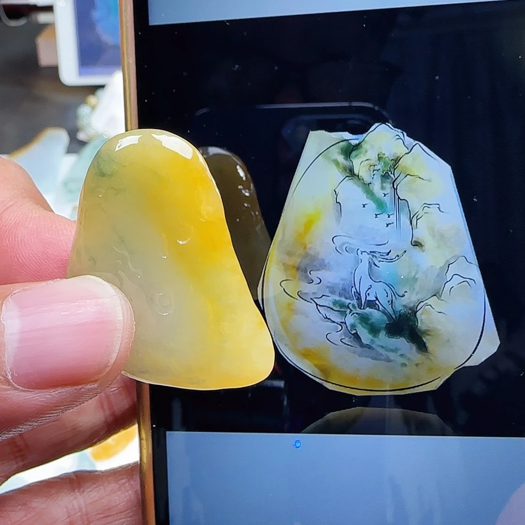 定制翡翠未镶嵌翡翠