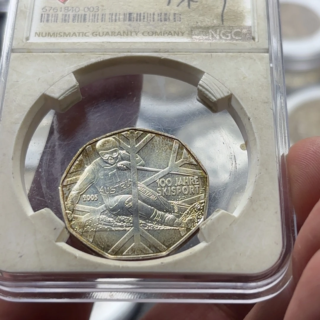 银Ag900奥地利5欧元纪念银币