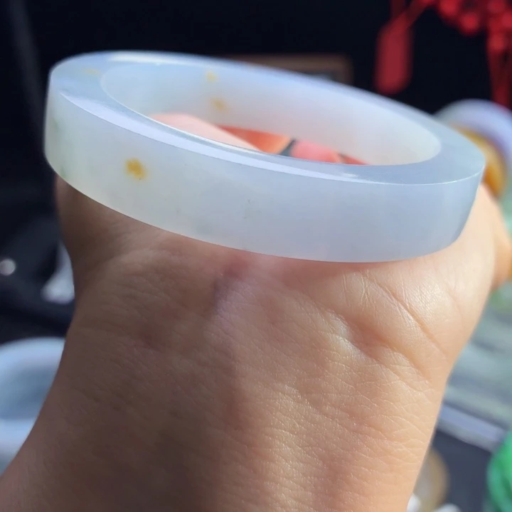 定制翡翠未镶嵌手镯定制燕子强推1