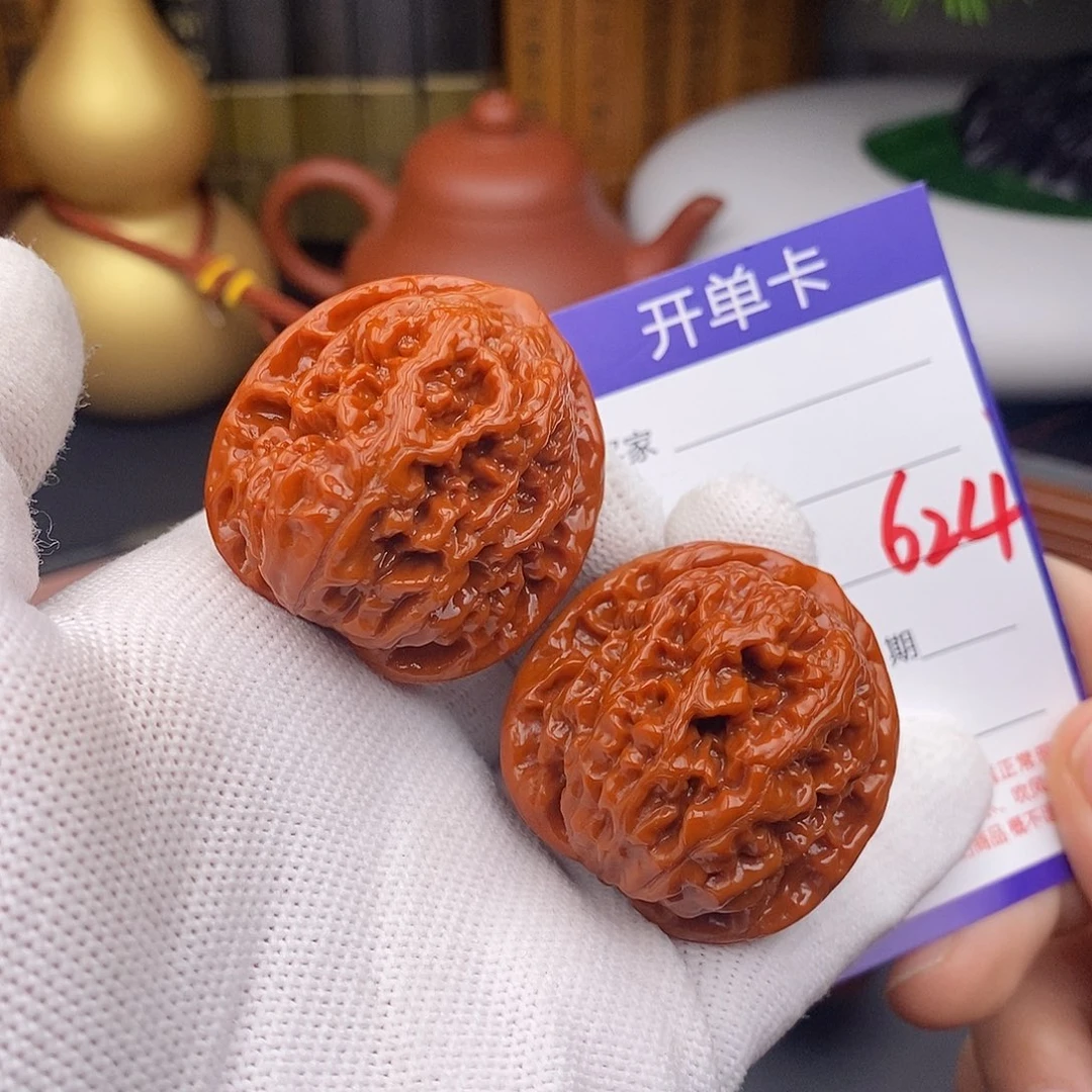 文玩核桃把件39凤凰台