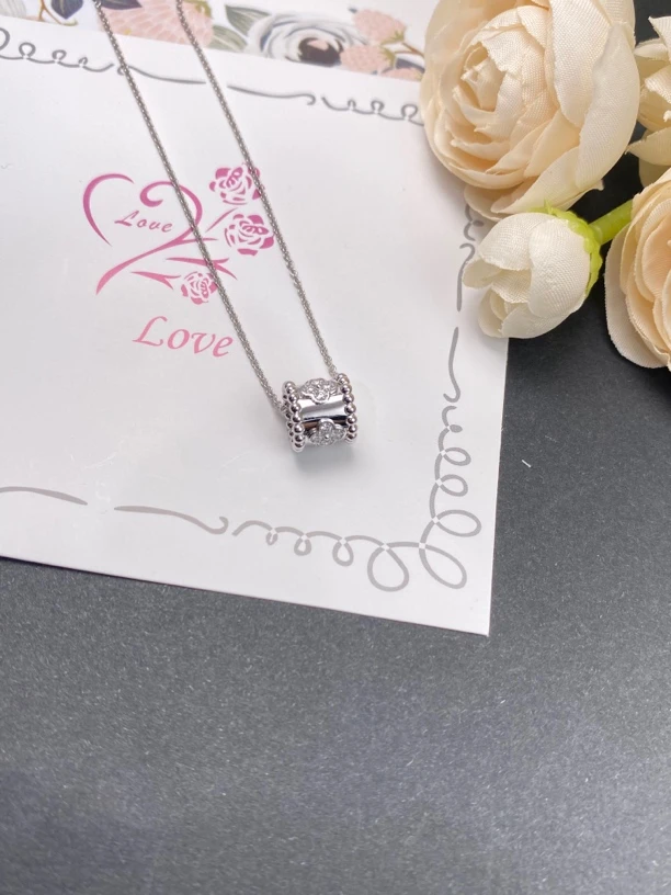 实验室培育钻石Pt950万花筒路路通吊坠轻奢百搭