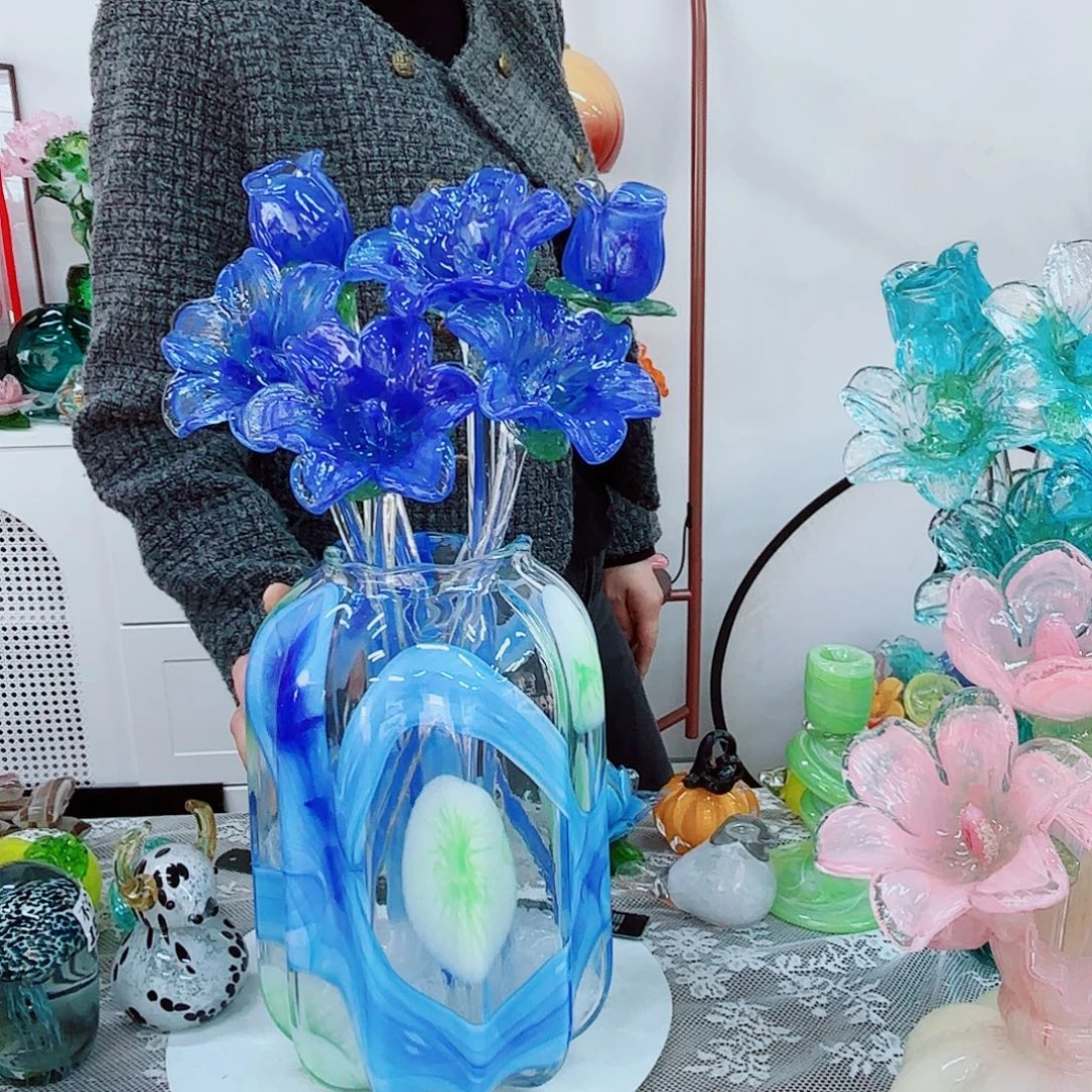 琉璃花瓶花器艺术品