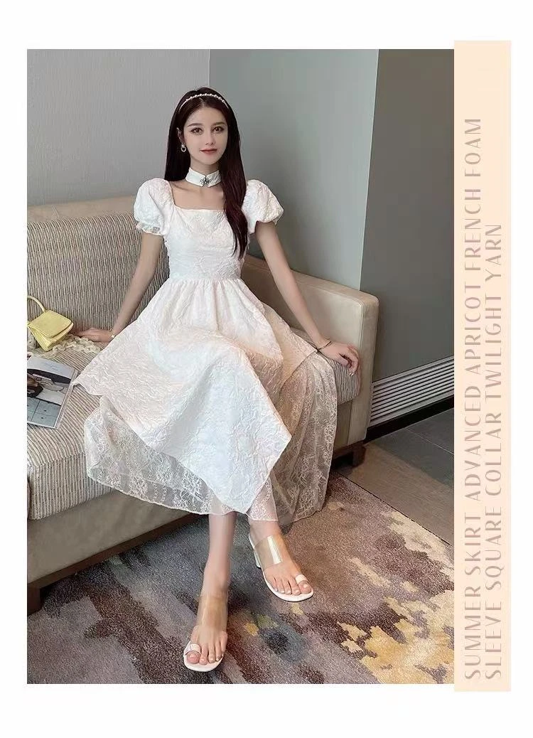 NN487-时尚女装设计感连衣裙显瘦休闲百搭气质百搭