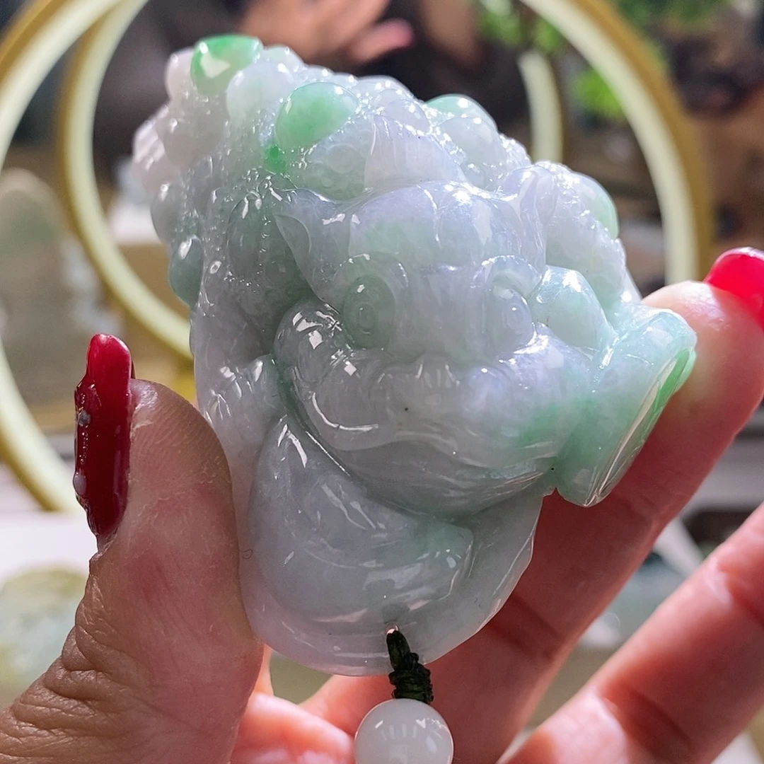 【闪购商品】翡翠颈饰未镶嵌金蟾