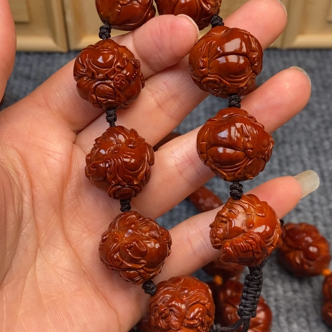 西***楼橄榄核手串/手链财神