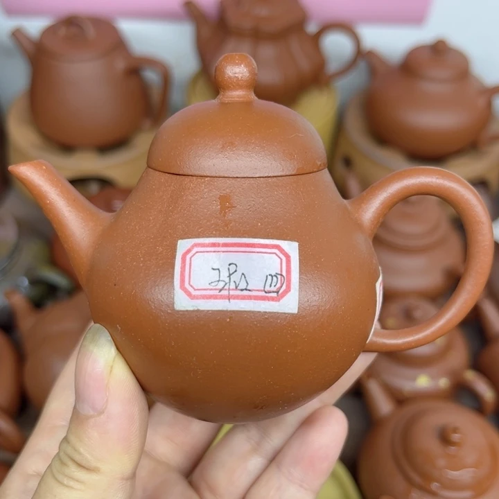 茶壶紫砂宜兴紫砂原矿泥料120