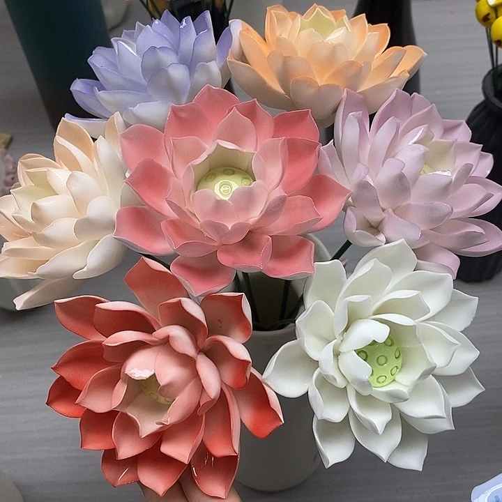 陶瓷陶瓷材料加工7朵