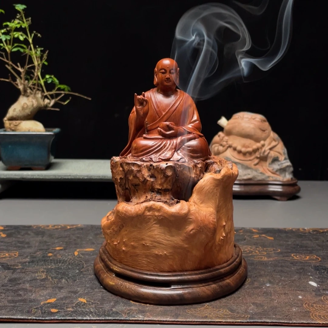 神***草香榧木荔枝木木地藏王香炉
