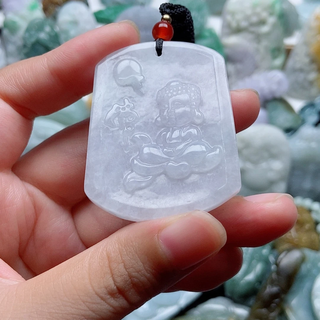 吊坠(不含链)未镶嵌翡翠1