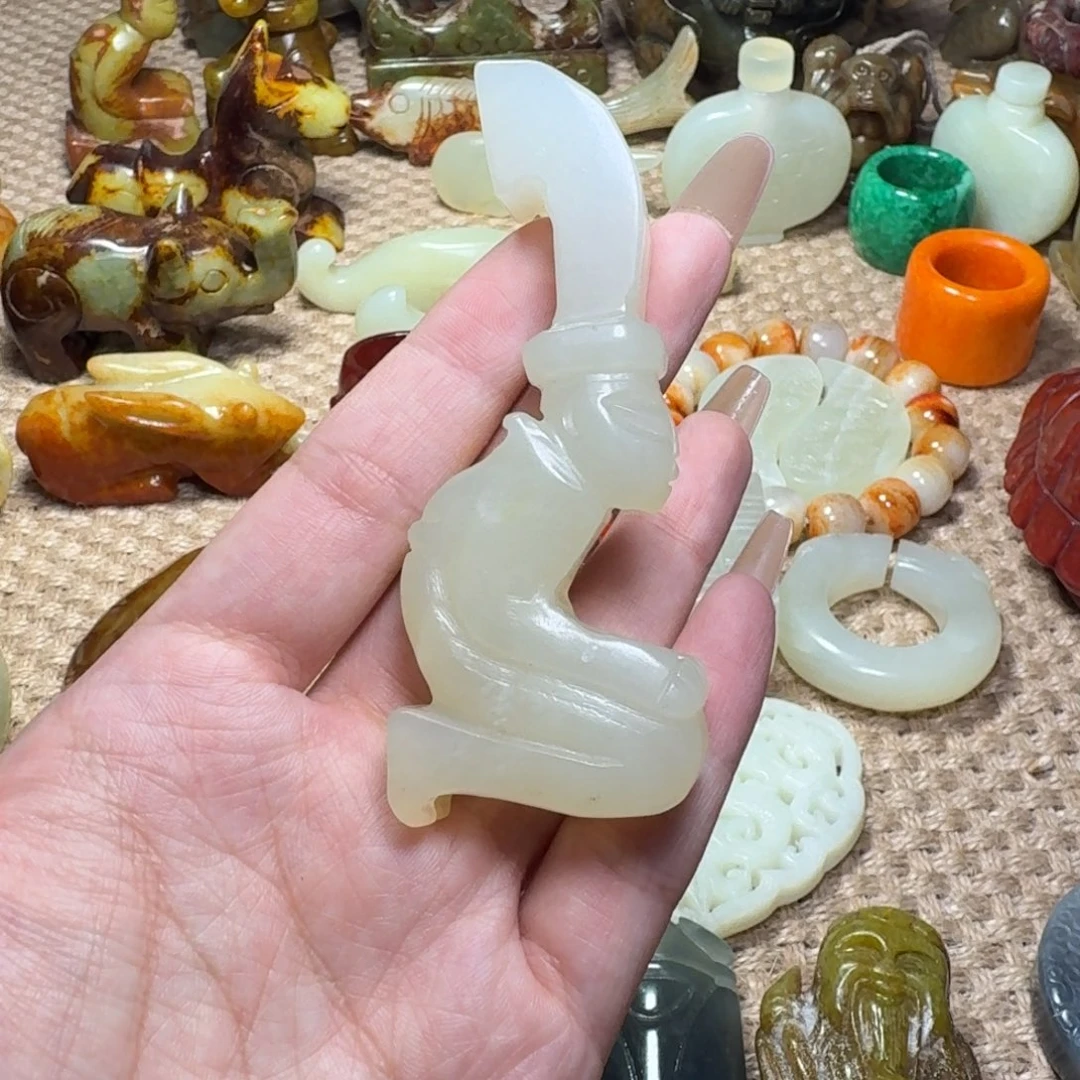 吊坠白玉菩提挂件