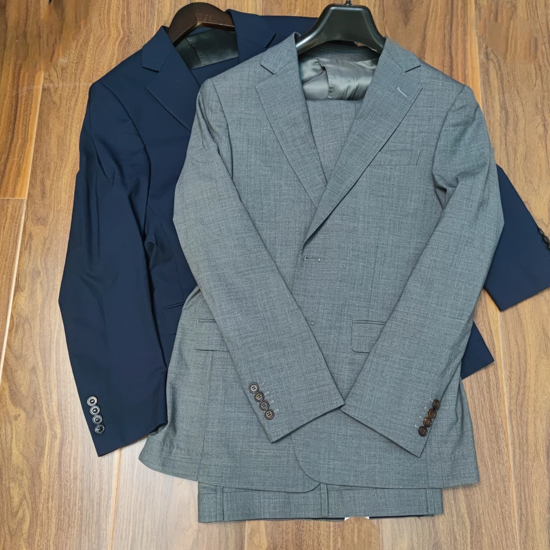 88002 lp  新款男士时尚百搭宽松型西服套装