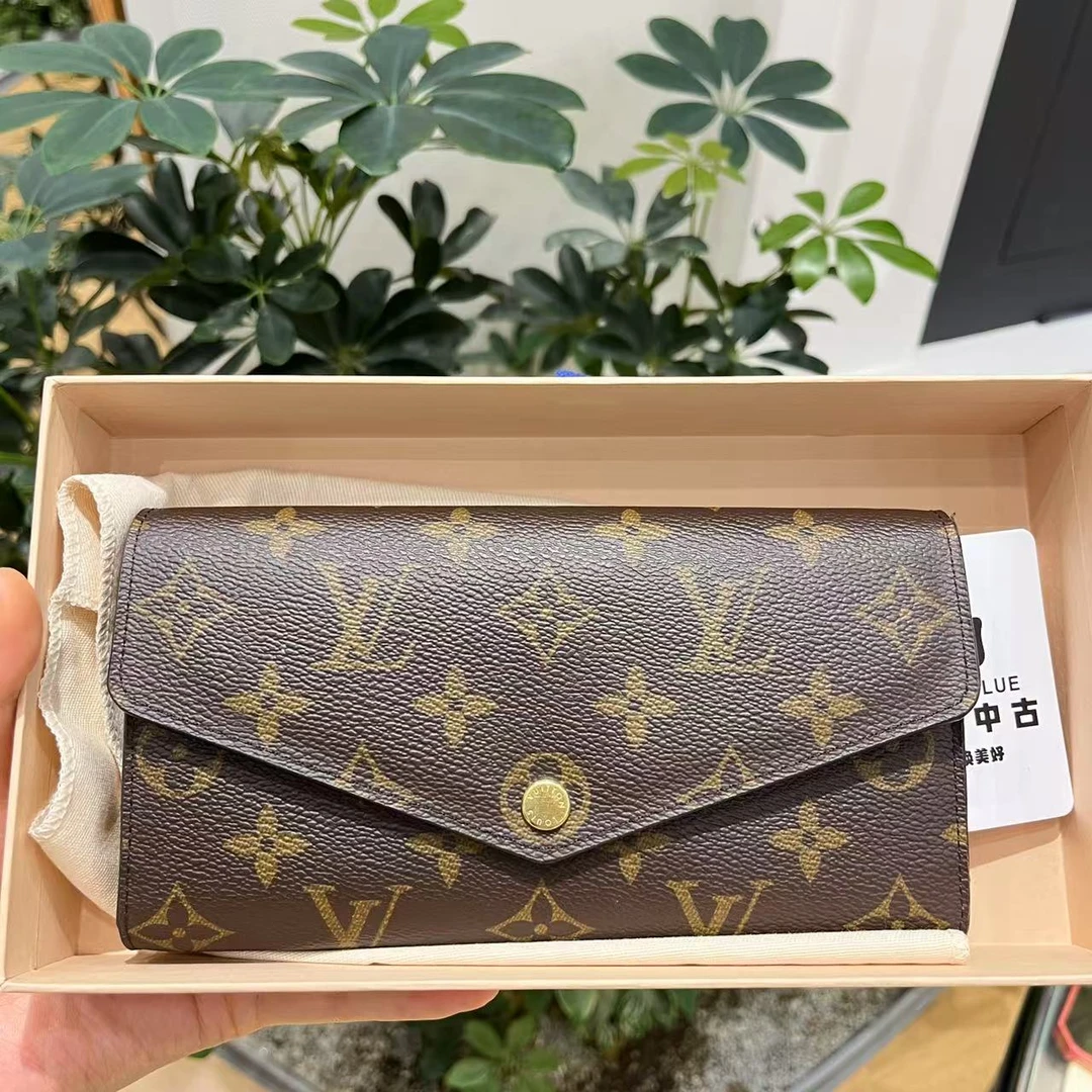 99新 LouisVuitton/路易威登 专场/老花豆豆长款钱包