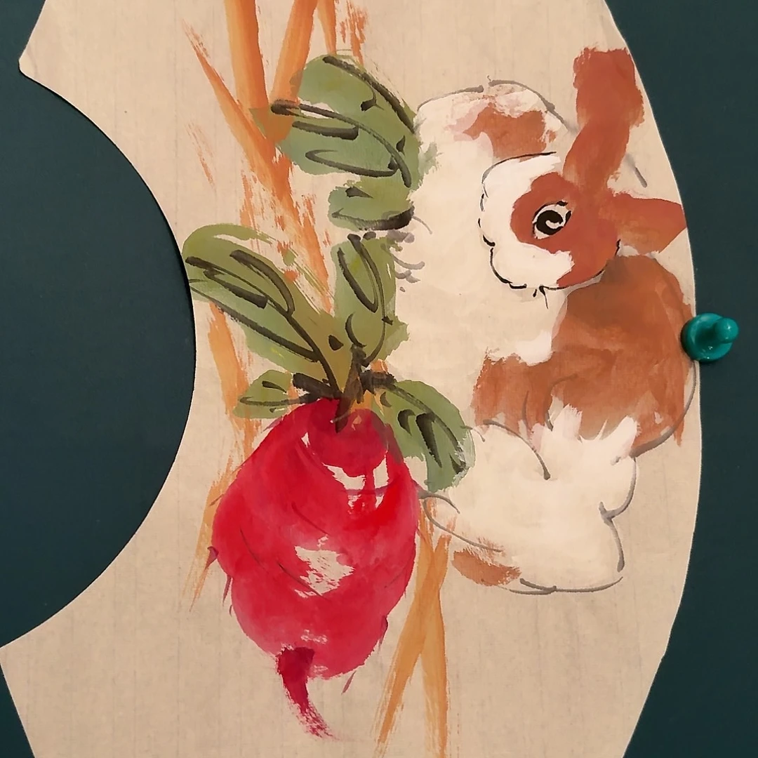 国画董老师作品画作