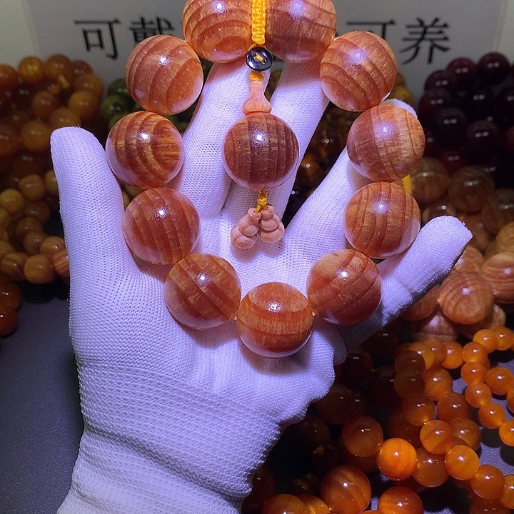 松木（琥珀木）手串/手链2.5 高货原生态