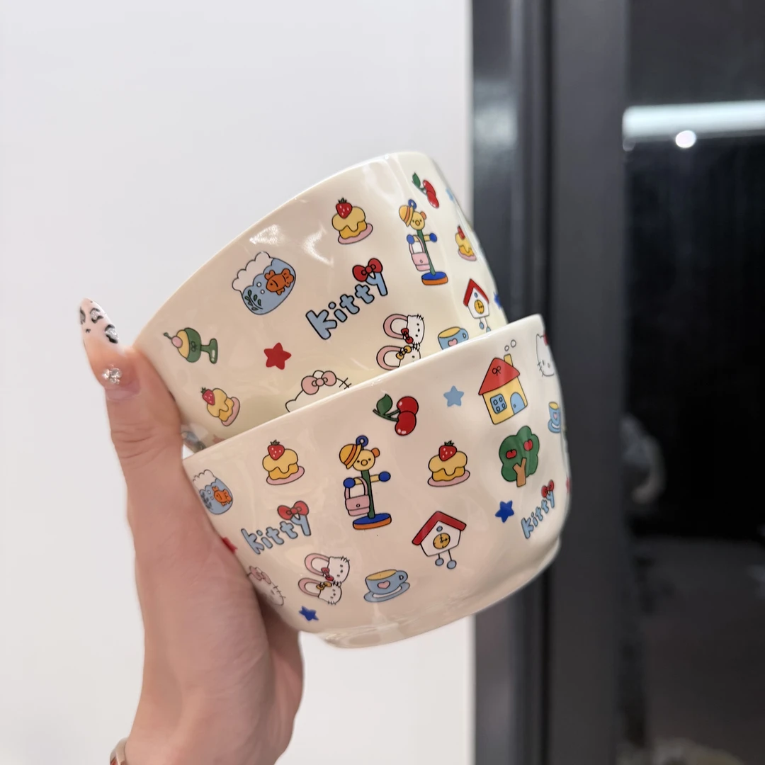 外贸尾单 陶瓷手捏碗 2个装