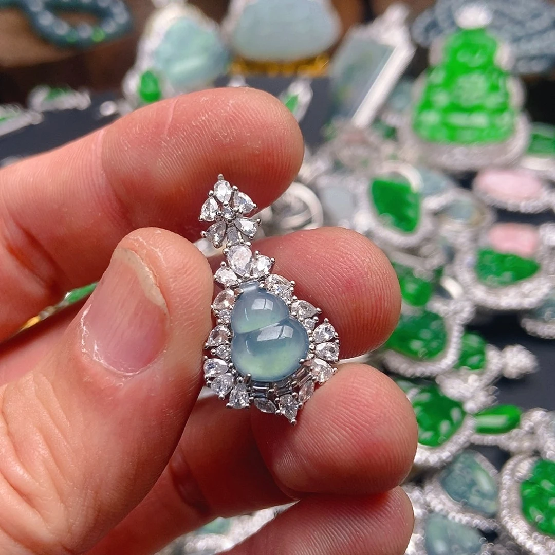 翡翠吊坠(不含链)未镶嵌573吊坠