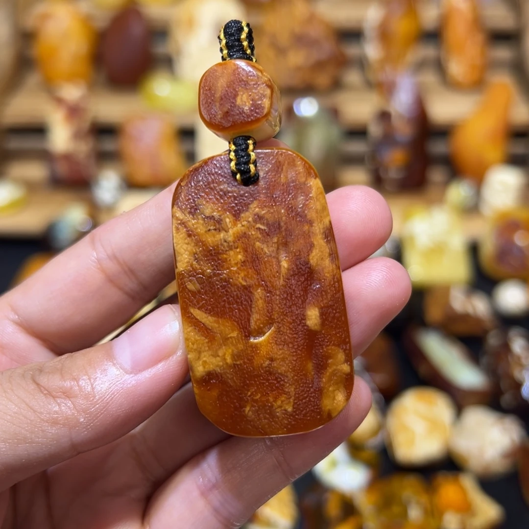 未镶嵌定制琥珀琥珀蜜蜡