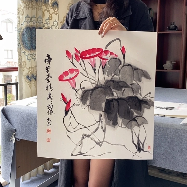 国画纯手绘国画写意作品