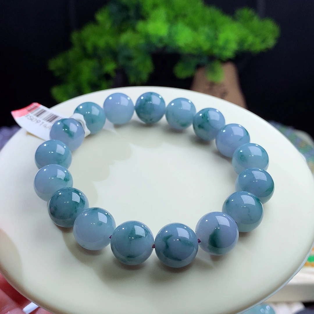 未镶嵌手串翡翠卡12mm