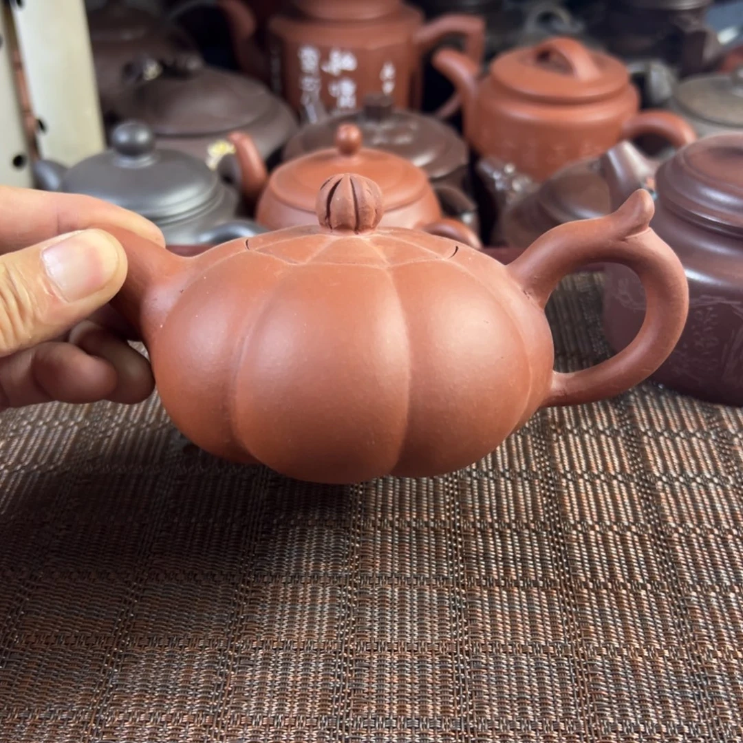 茶壶紫砂宜兴原矿紫砂壶200毫升容量