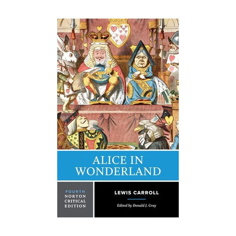 英文原版进口书 爱丽斯漫游仙境 诺顿文学解读系列 Alice in Wond