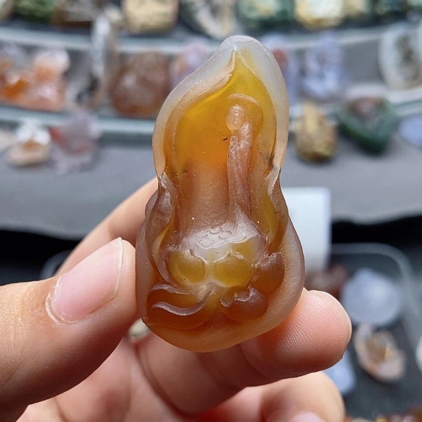 【闪购商品】未镶嵌吊坠定制玛瑙