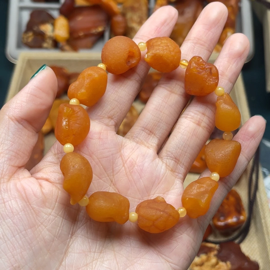 琥珀未镶嵌珠宝奇石