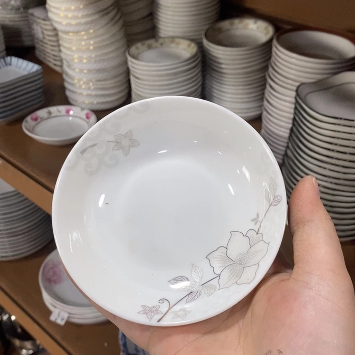 摆件陶11号4英寸8个装味碟