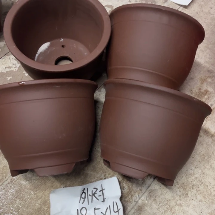 紫砂紫紫花盆破损包赔